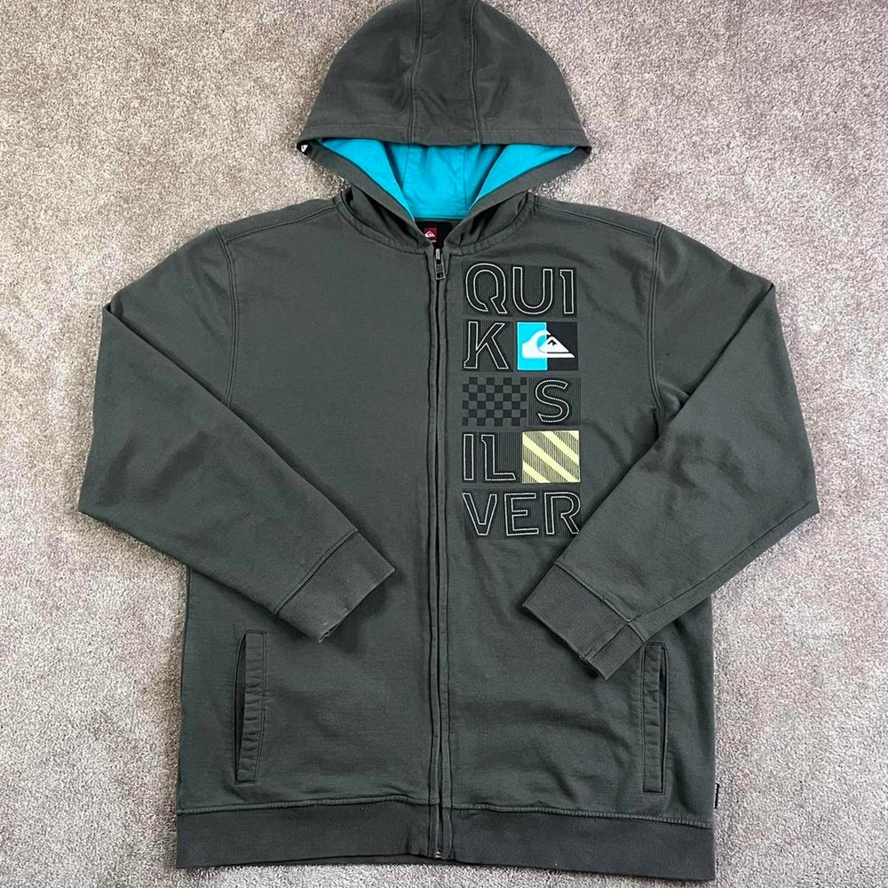 Vintage Y2K Quiksilver zip up hoodie